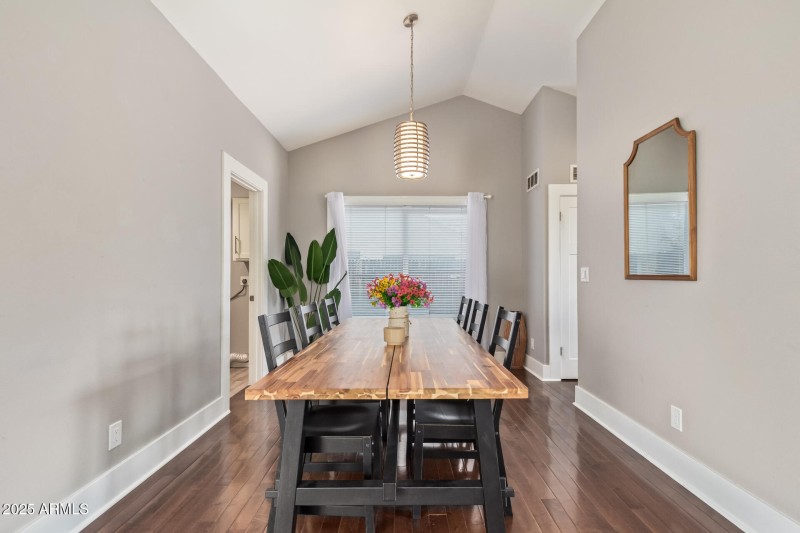 Wickieup dining room view 2