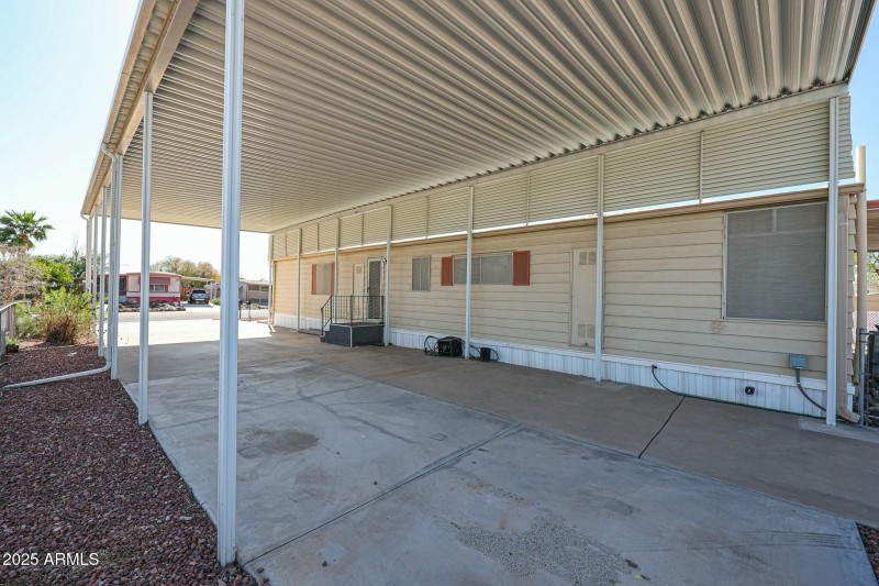 huge RV parking area