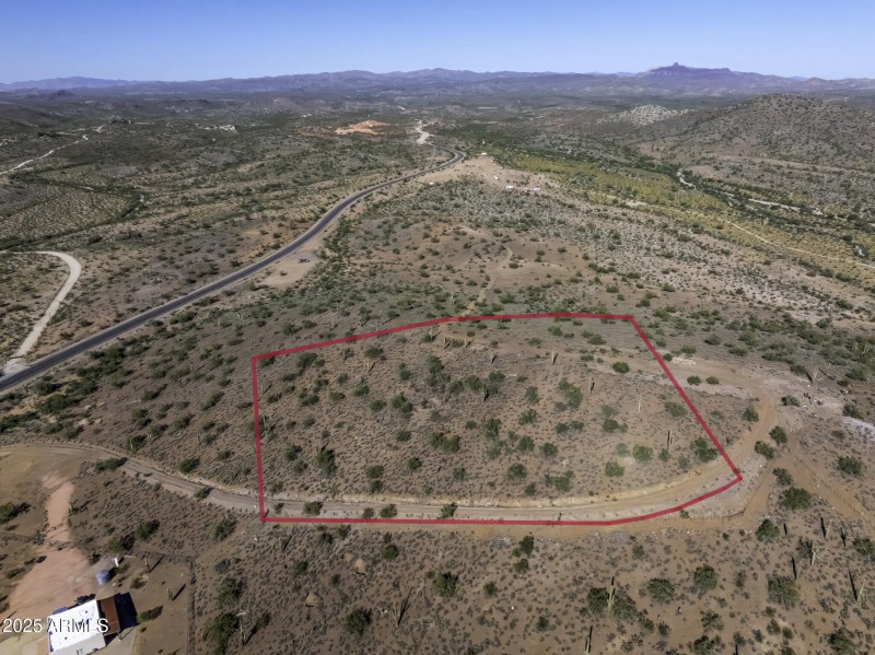 5 Acre parcel lined