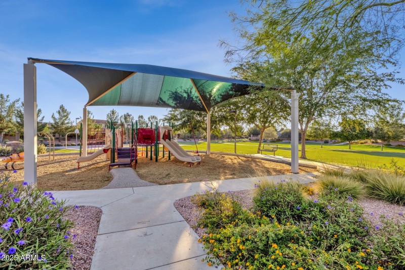 Park with playground