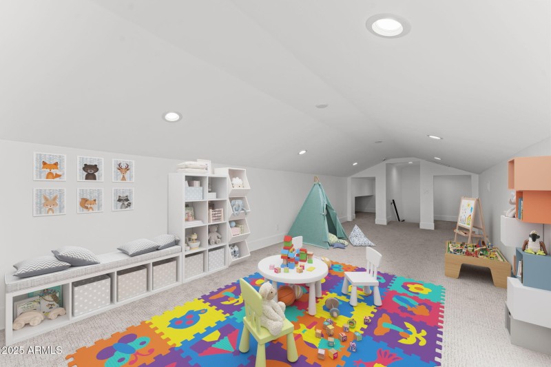 Upstairs bonus space