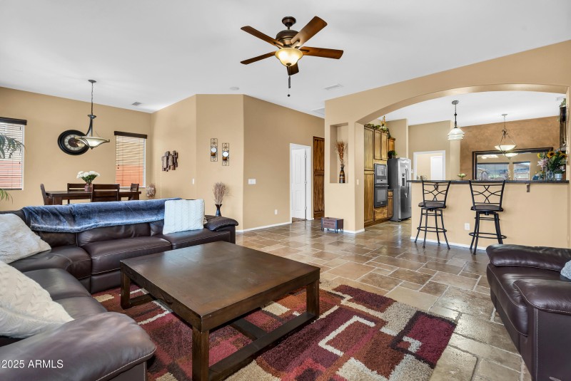 Living Room - Open Concept View