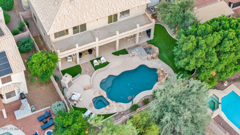 Aerial View of Property