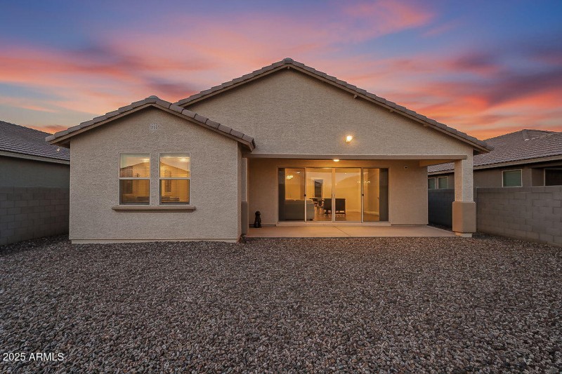 Back Yard and Covered Patio