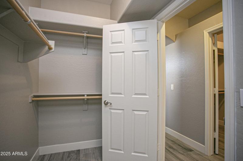 Closet 1 of 2 at Master Bedroom