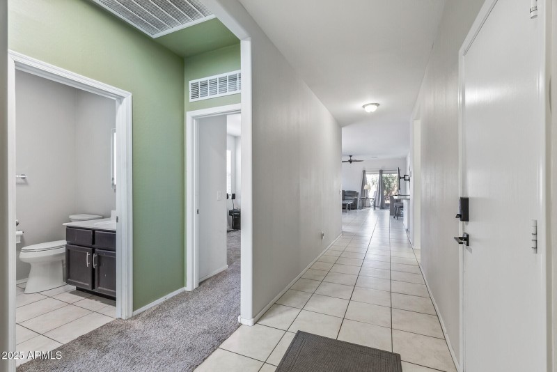 View from front door