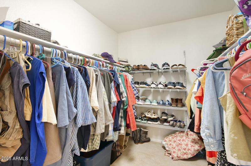 Primary Walk In Closet