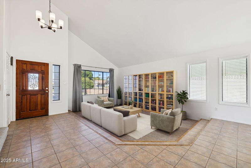 Living Room - Virtually Staged