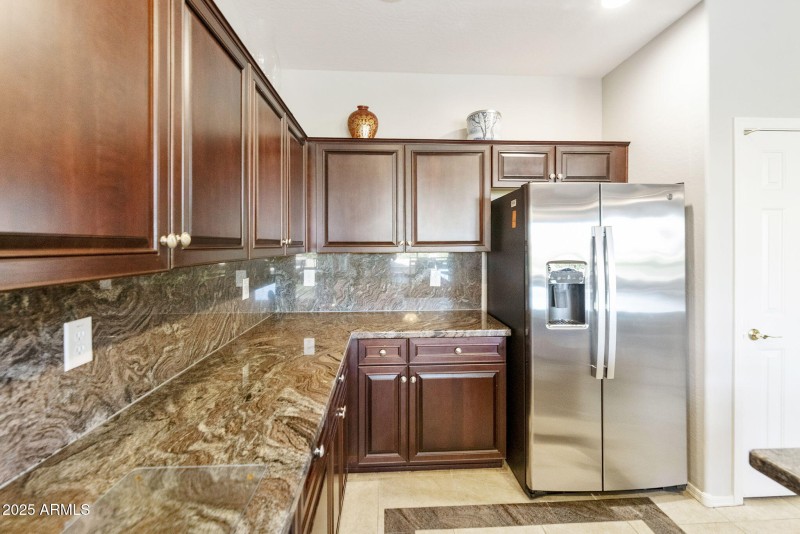 Kitchen with Granite and SS Appliances