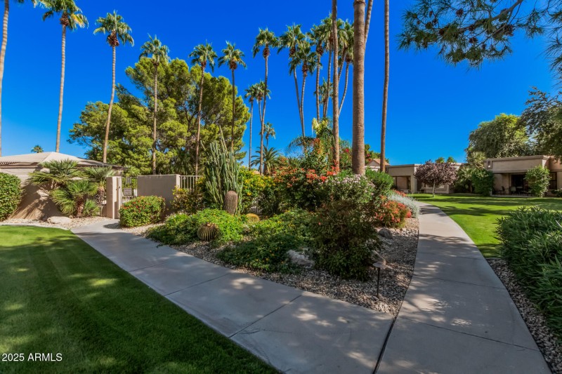 Walkway to Community Pool