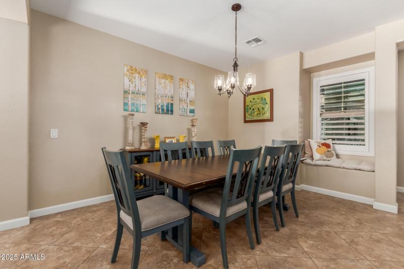 Formal Dining - Plantation Shutters