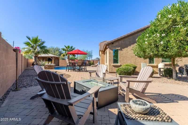 Firepit Sitting Area