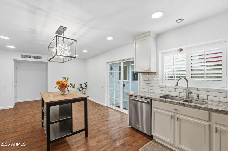 Door Leading to Patio