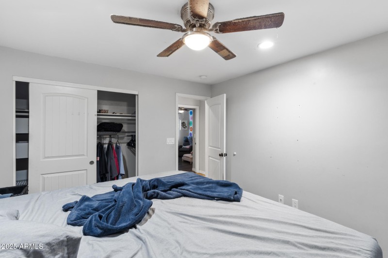 Master bedroom closet