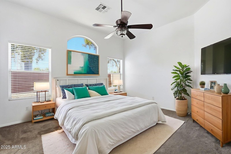 Master Bedroom Virtually Staged