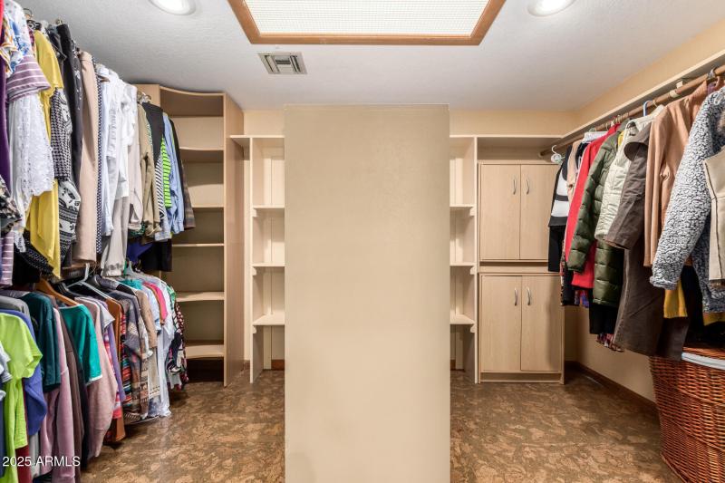 Primary BR Custom Walk-In Closet