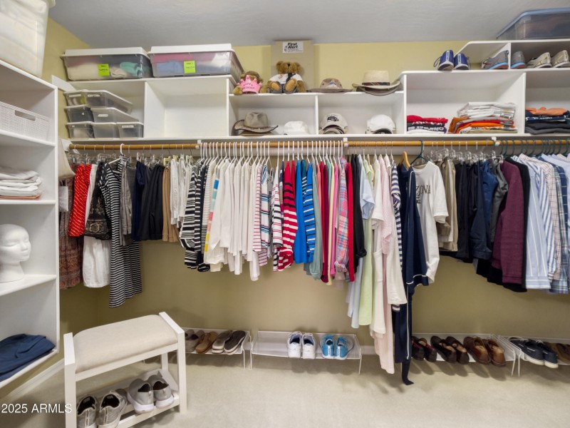 PRIMARY WALK-IN CLOSET