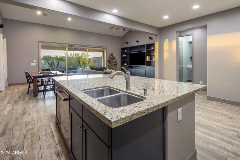 Kitchen, Dining and Great Room