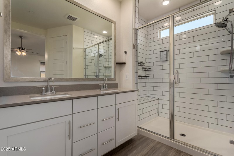 Owner's Bath with Upgraded Cabinets &