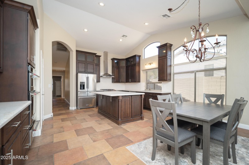 Eat in kitchen with breakfast bar