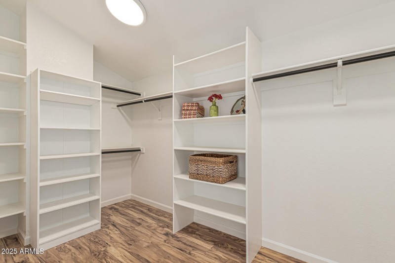 Primary Walk in Closet