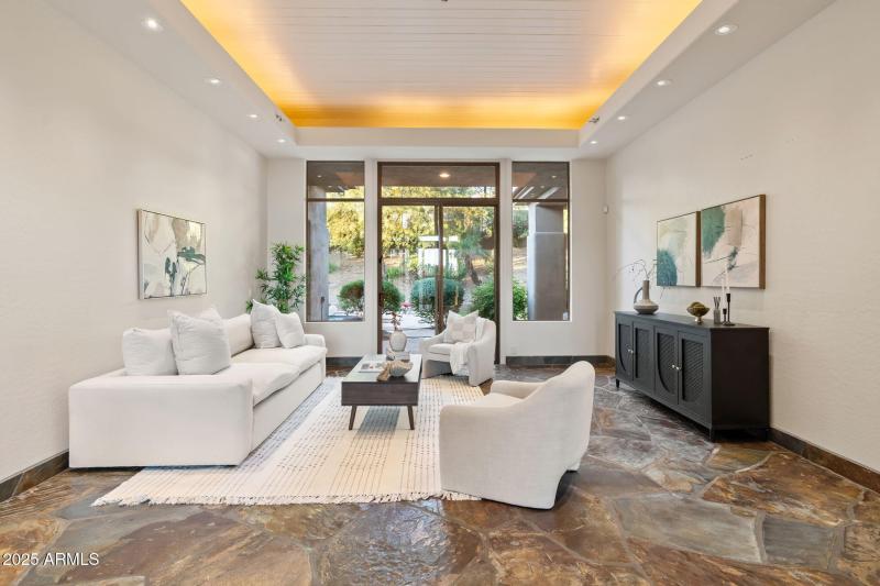 Living Room w/ Backyard Access