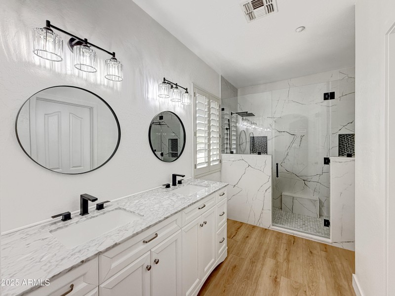 Primary Bath with Walk-In Shower