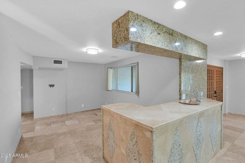 Wet Bar w Room behind