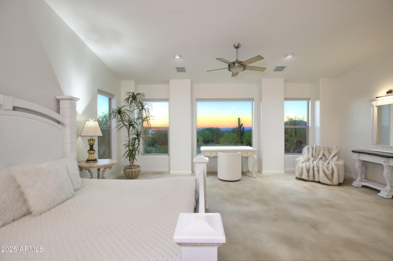 Master BR Evening Views