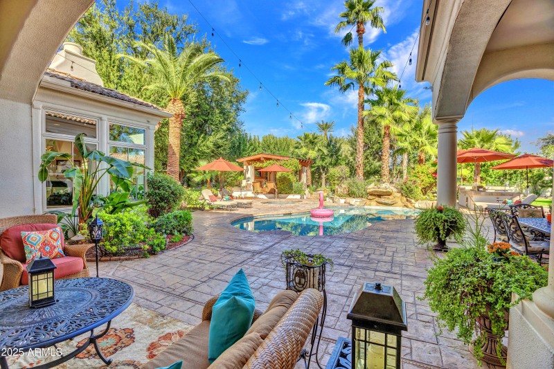 Backyard Patio & Pool