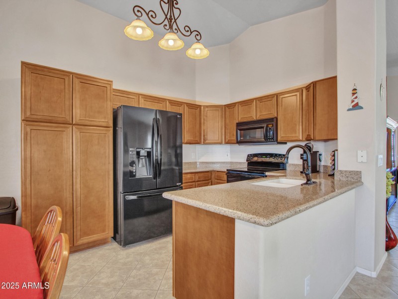 Kitchen with Granite Counters