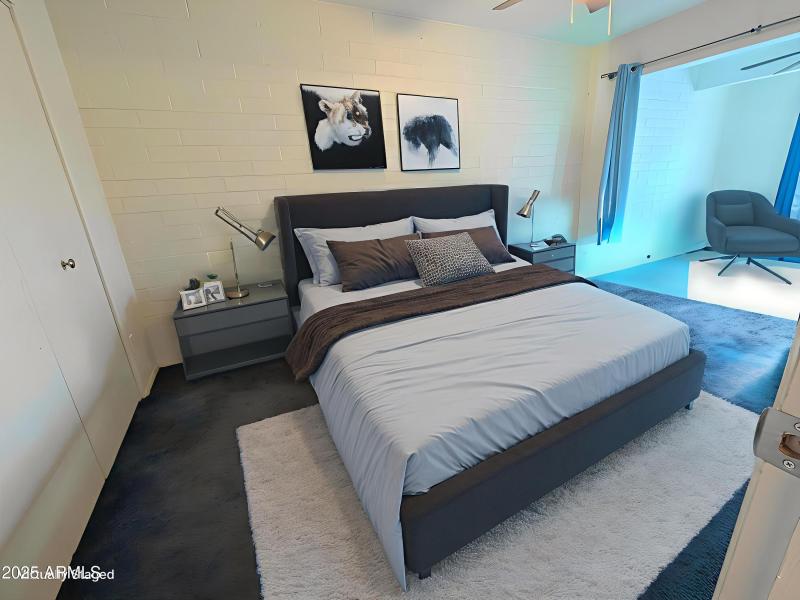 Bedroom Virtual Staged