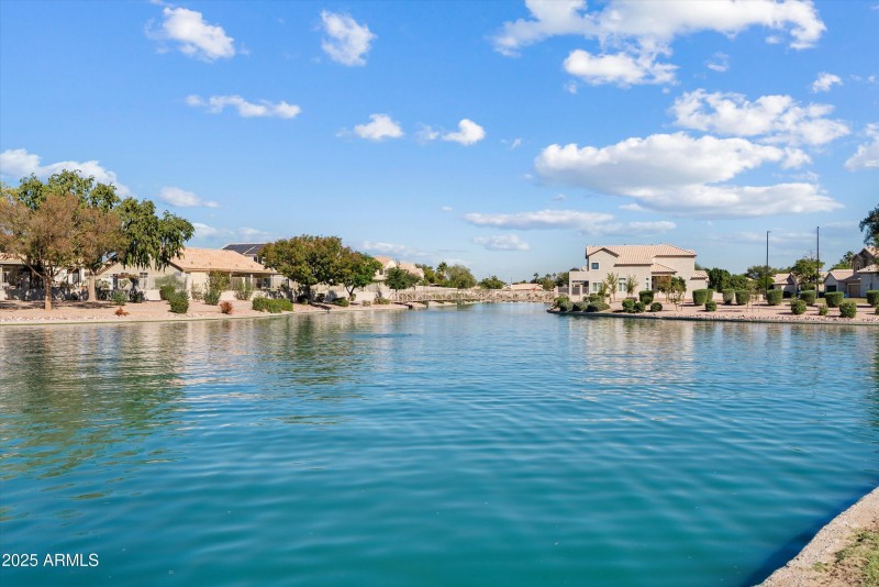 Bridge over the lake