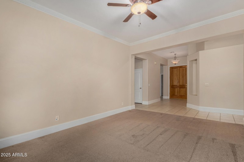 Front Entry and Formal Living Area