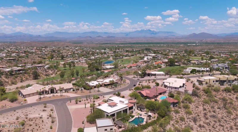 16557 E Nicklaus Dr Aerial from South