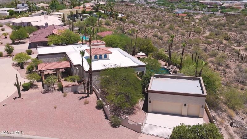 16557 E Nicklaus Dr Aerial from West