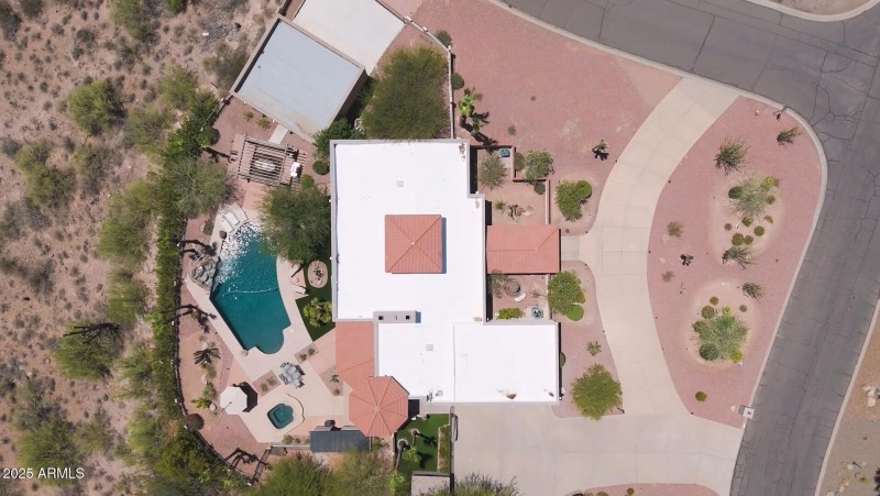 16557 E Nicklaus Dr Aerial from Above