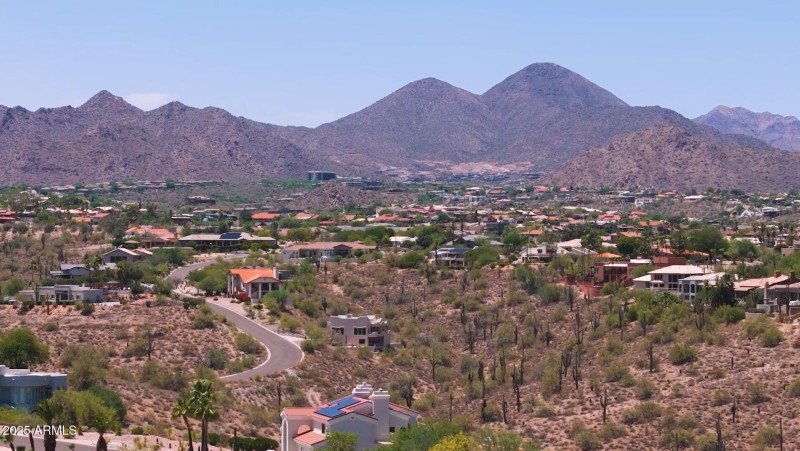 16557 E Nicklaus Dr Aerial into the McDo