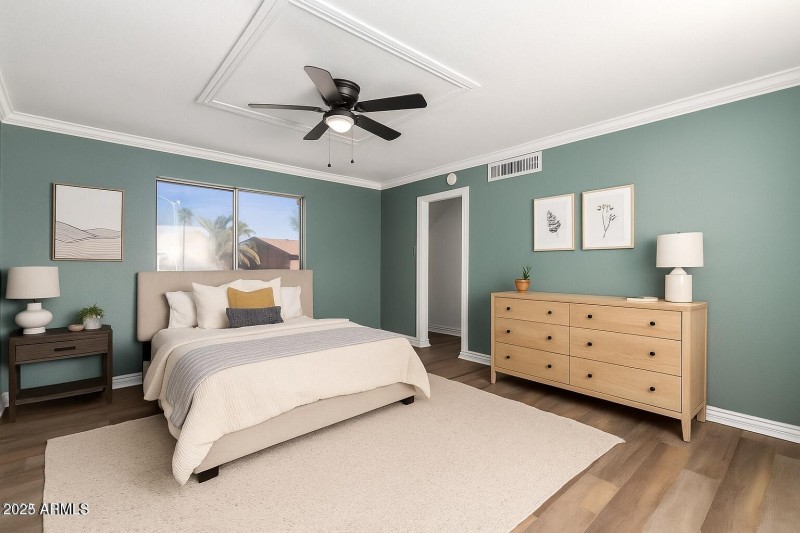 Virtually Staged Bedroom2