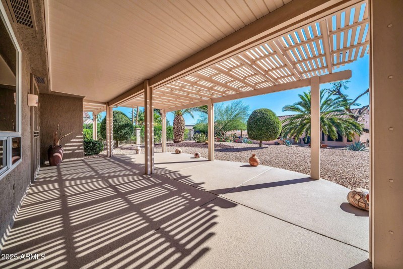 EXTENDED COVERED PATIO
