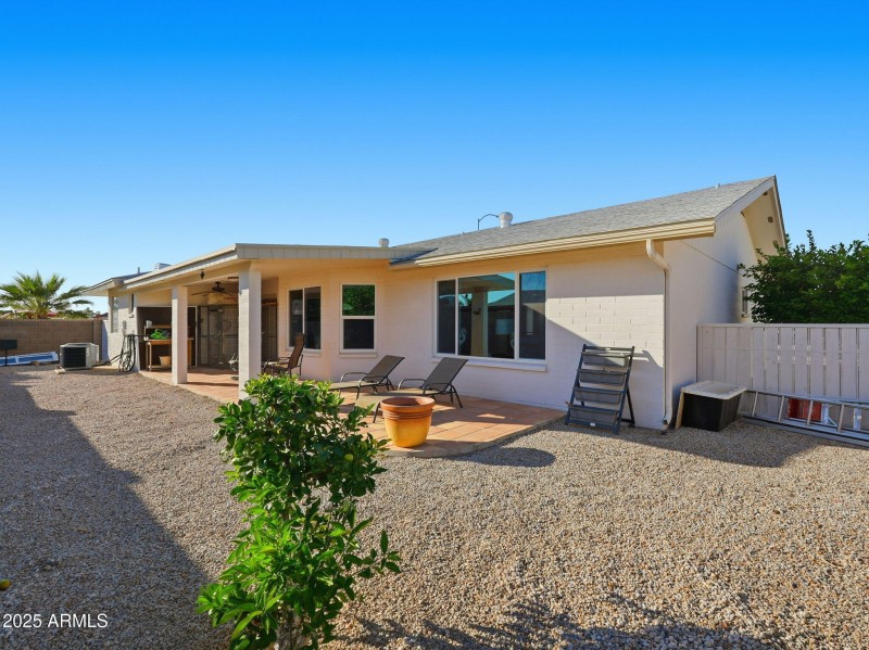 South-Facing Backyard