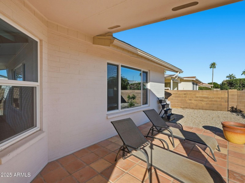 South-Facing Backyard