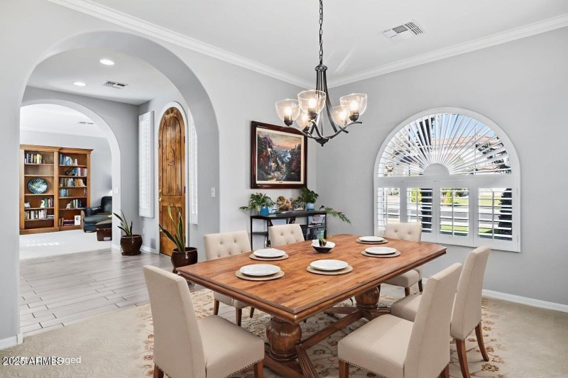 Formal Dining 2 Virtual Staged