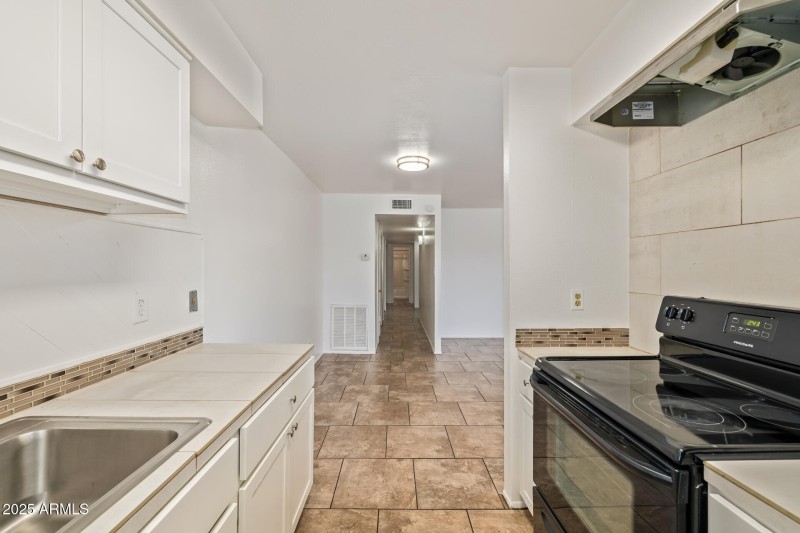 Kitchen into Dining Room