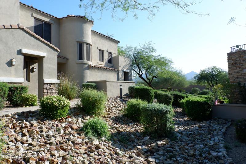 Walkway to front door