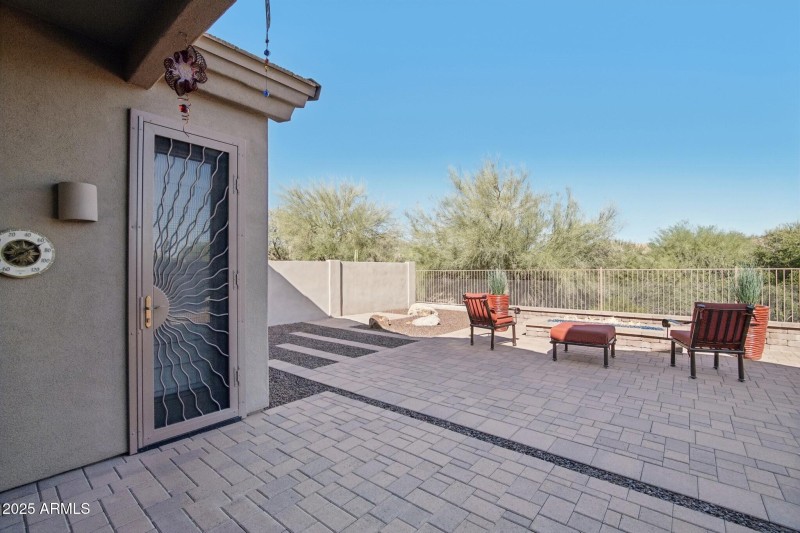 Custom Pavers On Patio