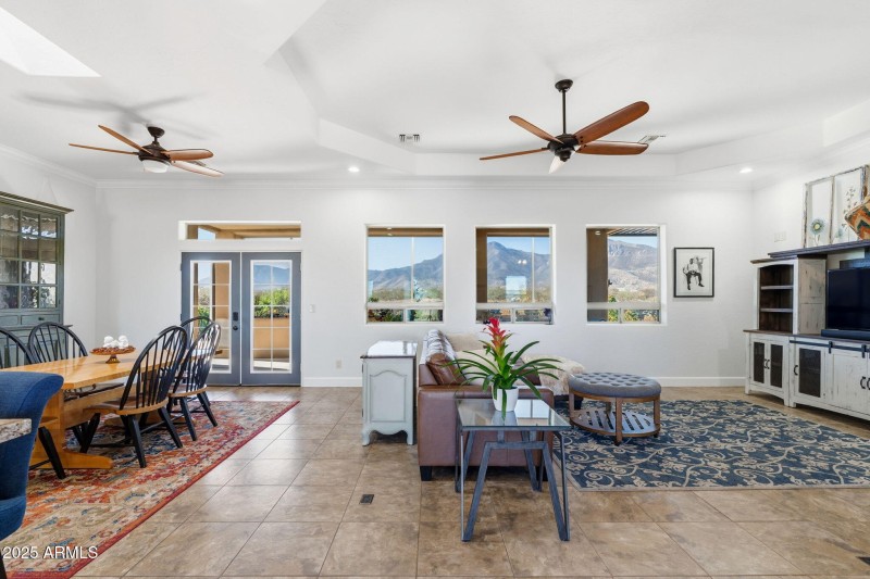 Open Living and Dining Space