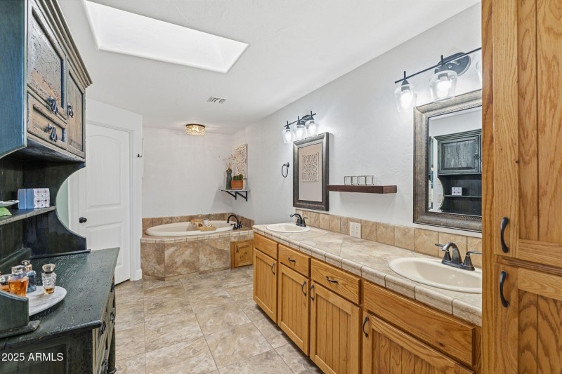 Primary Double Vanity