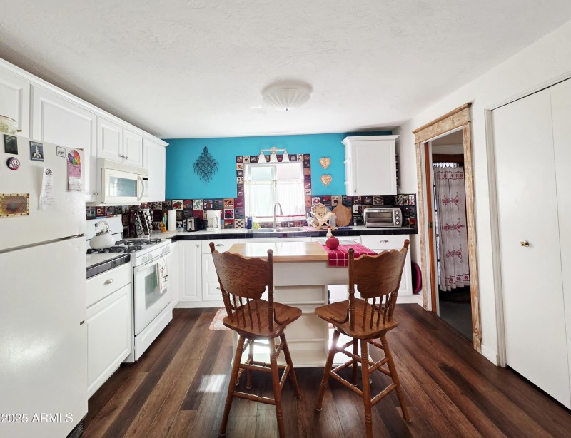 Kitchen view from dining room
