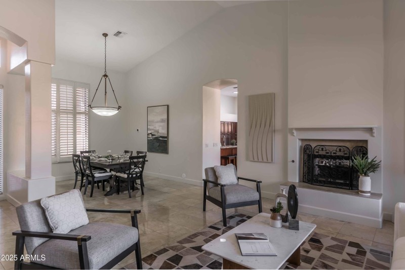 Living Room & Dining Room